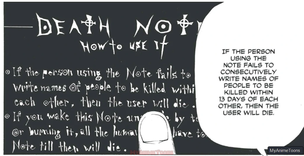 Death Note Faking The Rules Changing it