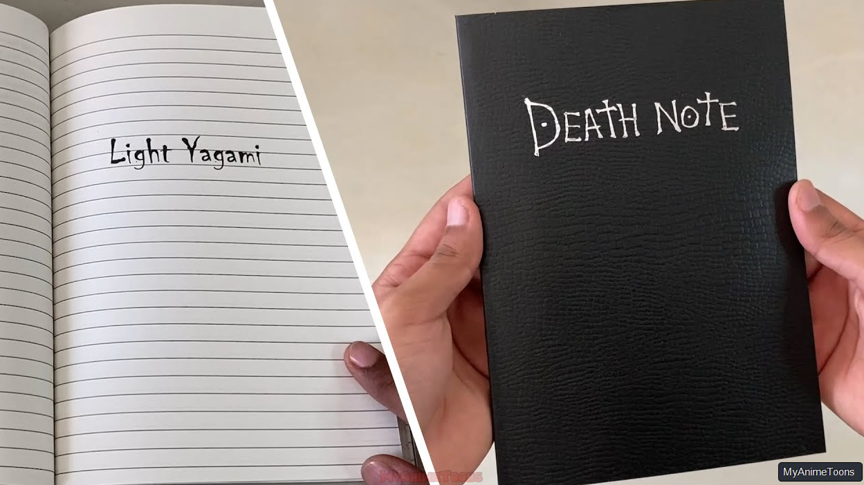 Real Notebook Death Note Life