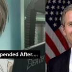 Student Suspended President Bush Death note