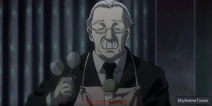 Watari Making Ice Cream in Death Note